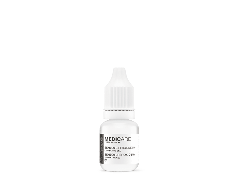 ПЕРЕКИСЬ БЕНЗОИЛА BENZOYL PEROXIDE 5% корректирующий гель Medicare, Германия 15 мл 