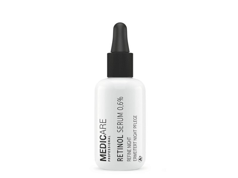 Совершенствующая ночная сыворотка RETINOL SERUM 0,6% Medicare, Германия 30 мл 