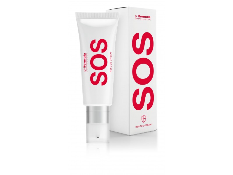 S.O.S. RESCUE CREAM - Защитный SOS-крем для сухой и чувствительной кожи 50 мл Ph Formula, Испания 