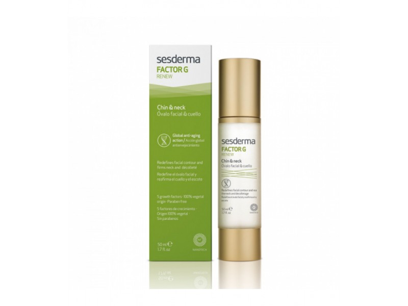 SESDERMA FACTOR G RENEW Средство омолаживающее для овала лица и шеи 50мл, Испания